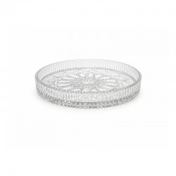 صحون حلا زجاج طقم 4حبات - 16سم