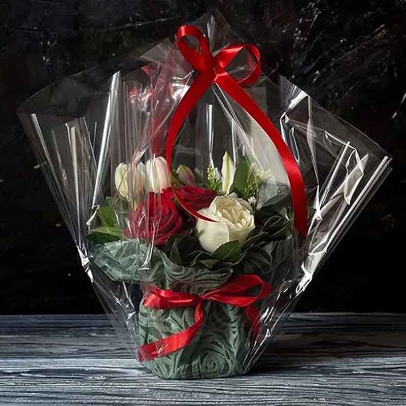 رول سلوفان شفاف عملي | طول 50 متر - عرض 70 سم