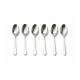 طقم ملاعق شاي ستانلس ستيل | 6 حبات بطول 14 سم