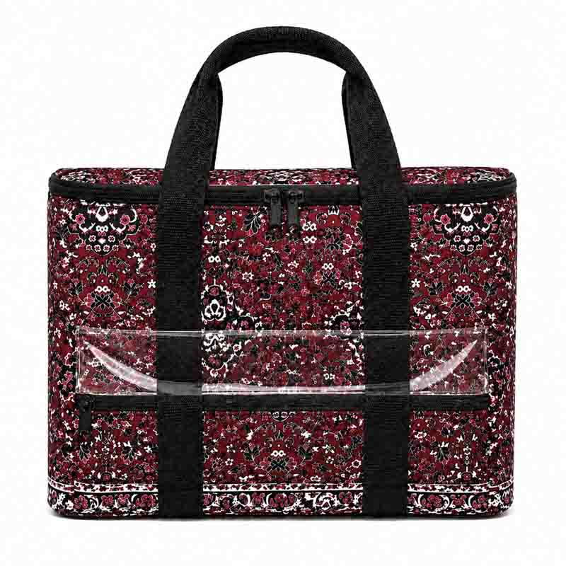 شنطة ترامس قماش مخمل | تصميم عملي للحمل والتنظيم