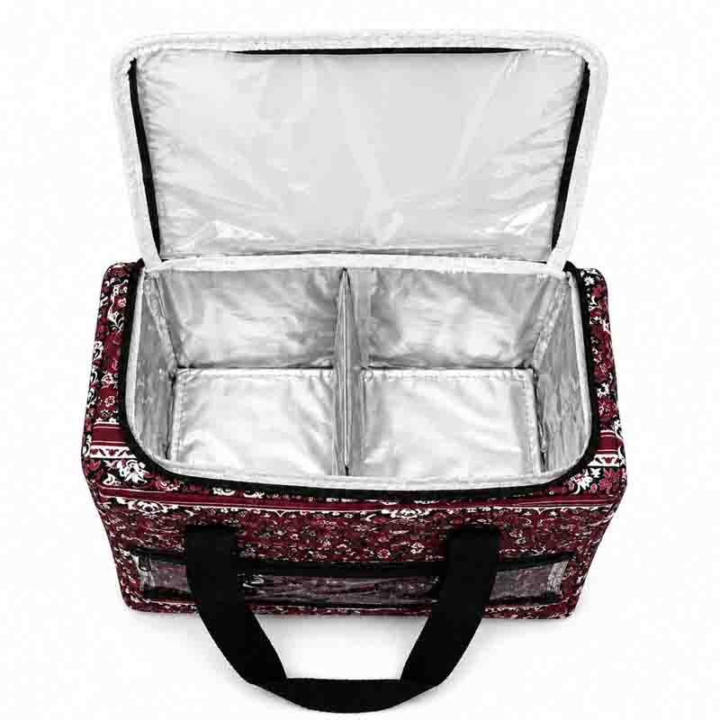 شنطة ترامس قماش مخمل | تصميم عملي للحمل والتنظيم