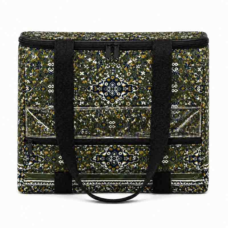 شنطة ترامس قماش مخمل | تصميم عملي للحمل والتنظيم