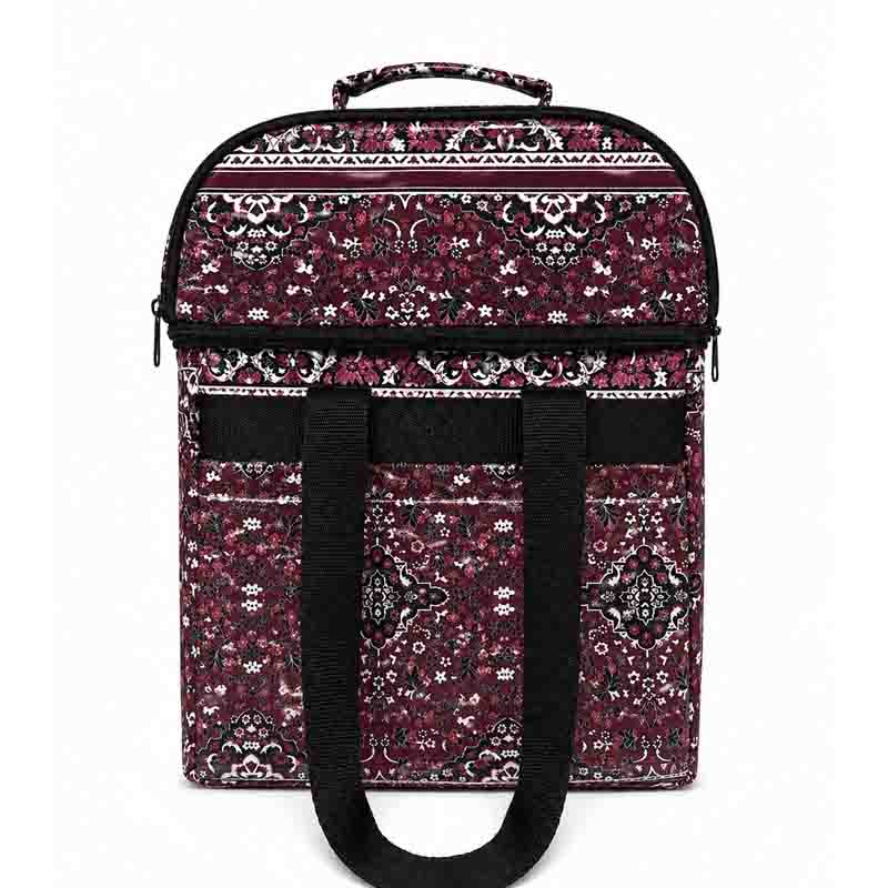 شنطة ترامس قماش مخمل بطبقتين مع نافذة شفافة | تصميم عملي للحفظ والتنظيم