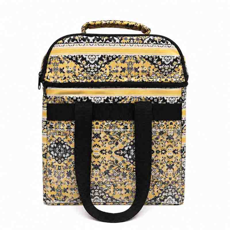 شنطة ترامس قماش مخمل بطبقتين مع نافذة شفافة | تصميم عملي للحفظ والتنظيم