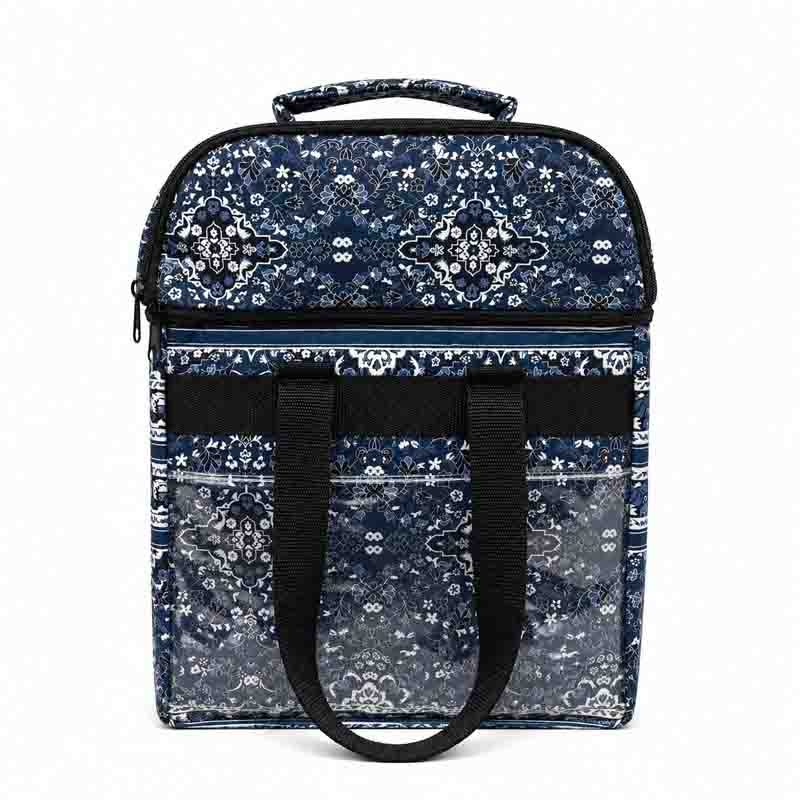 شنطة ترامس قماش مخمل بطبقتين مع نافذة شفافة | تصميم عملي للحفظ والتنظيم