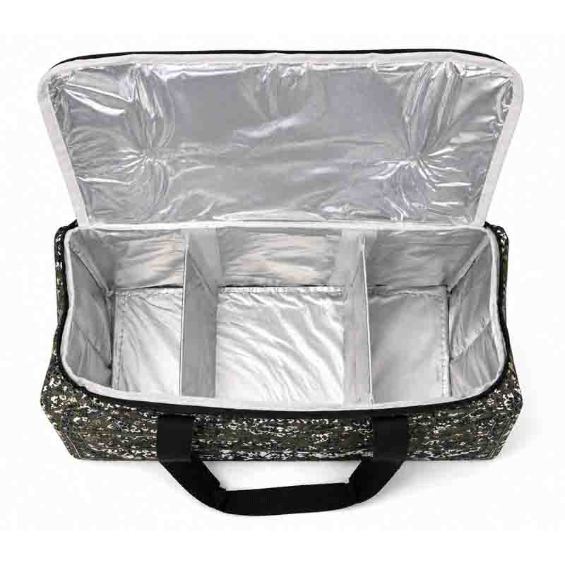 شنطة ترامس قماش مخمل مع نافذة شفافة | تصميم عملي لحفظ ونقل الترامس