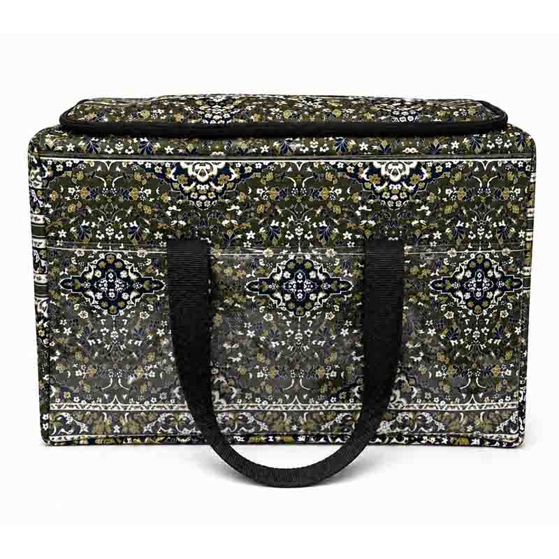 شنطة ترامس قماش مخمل مع نافذة شفافة | تصميم عملي لحفظ ونقل الترامس