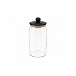 1400 ml Glass Storage Jar with Wooden Lid 1400 ml Glass Storage Jar with Wooden Lid