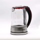Jano Electric Glass Kettle 1.7 Liter 2200W with Heating Base and LED Light