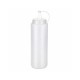علبة كاتشب بلاستيك 400 مل بغطاء ضغط
