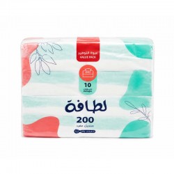 كرتون مناديل لطافة 200 - 50 عبوة