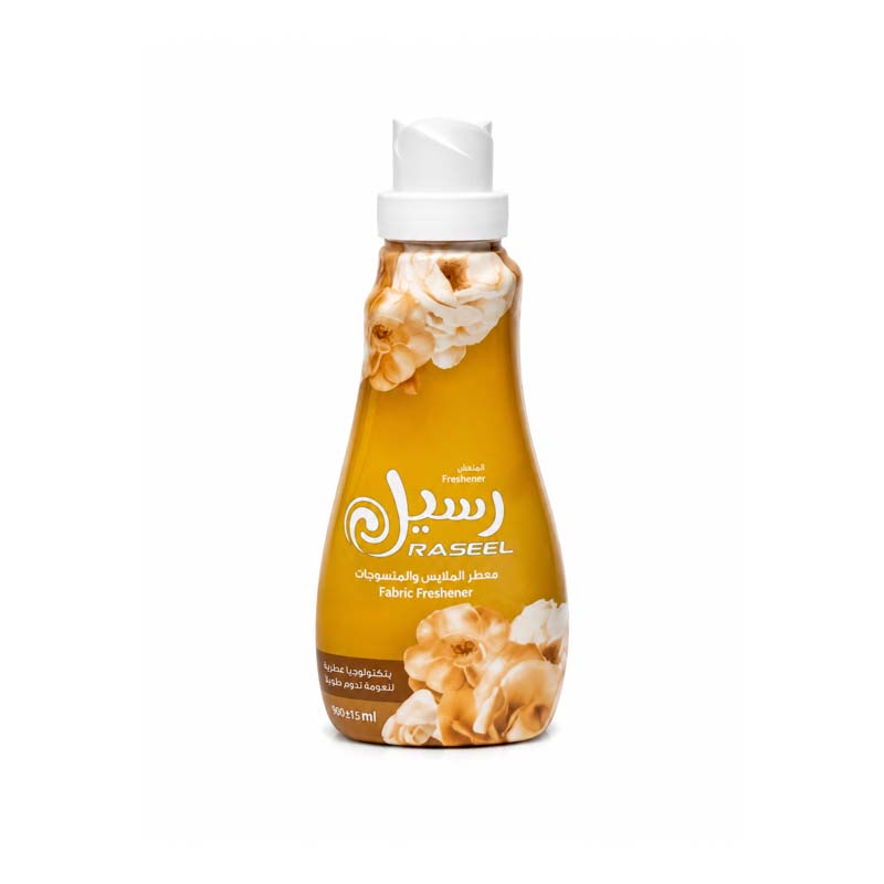 رسيل معطر ملابس ومفروشات مركز برائحة ذهبية سعة 900 مل