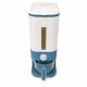 10 kg Plastic Grain Dispenser with Straining Cup and Side Compartment
