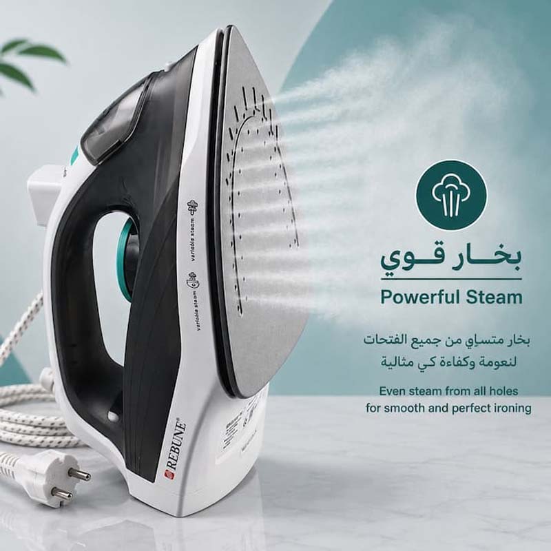 كواية بخار وجاف ريبون بخزان مياه 200 مل - موديل RE-3-069 كواية بخار وجاف ريبون بخزان مياه 200 مل - موديل RE-3-069