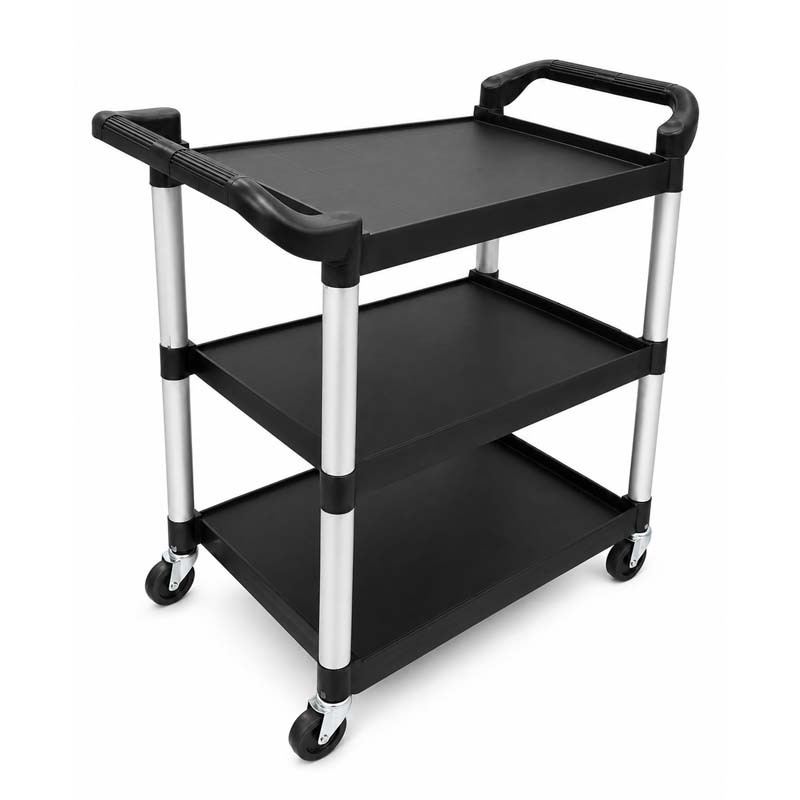 3-Tier Serving and Storage Trolley with Wheels, 75×44 cm