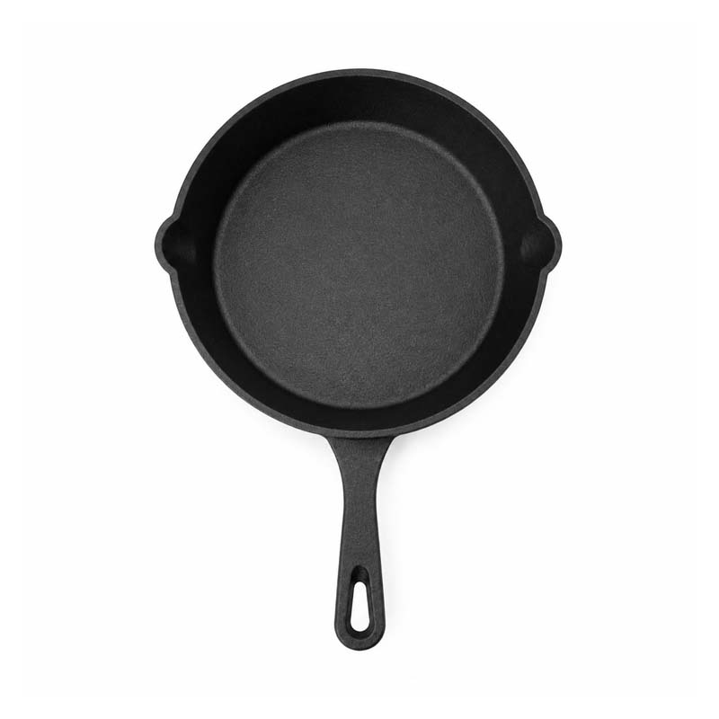 مقلاة حديد زهر Cast Iron من بيكري سكرت - 26 سم - لون اسود