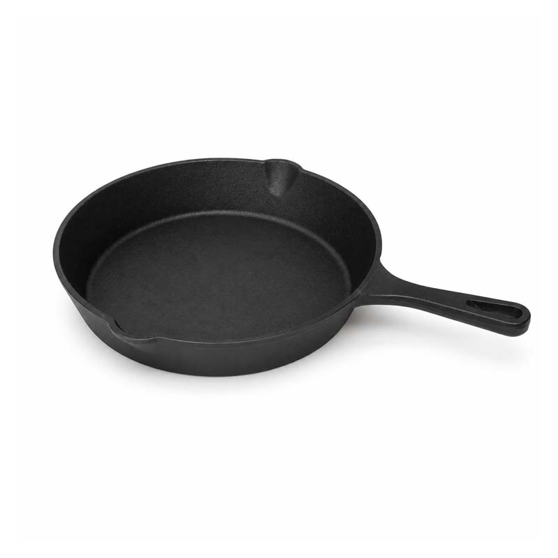 مقلاة حديد زهر Cast Iron من بيكري سكرت - 26 سم - لون اسود