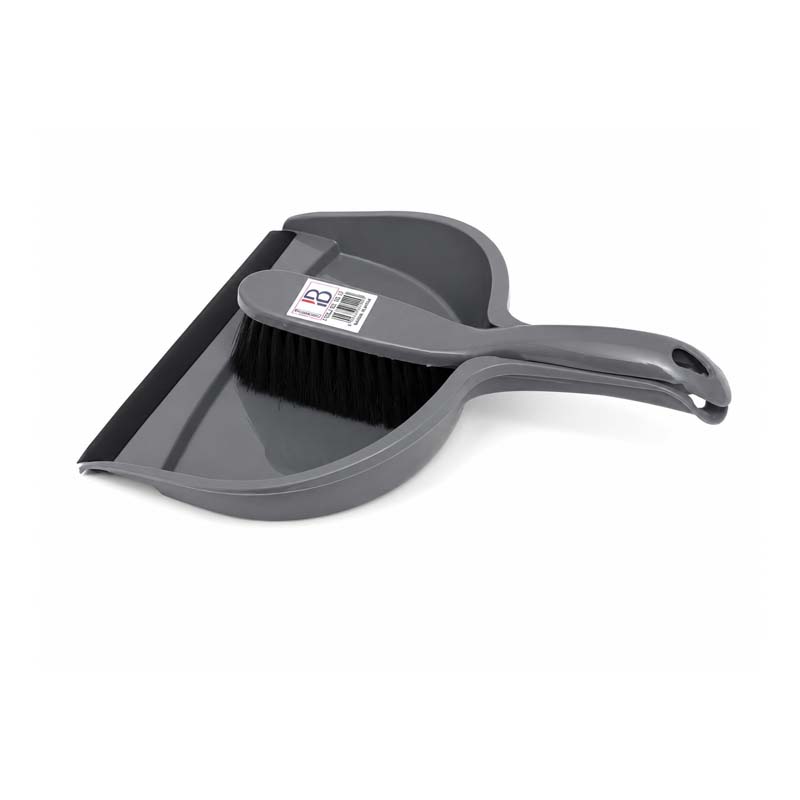 Dustpan and Hand Brush Cleaning Set - Practical Design - Multiple Colors