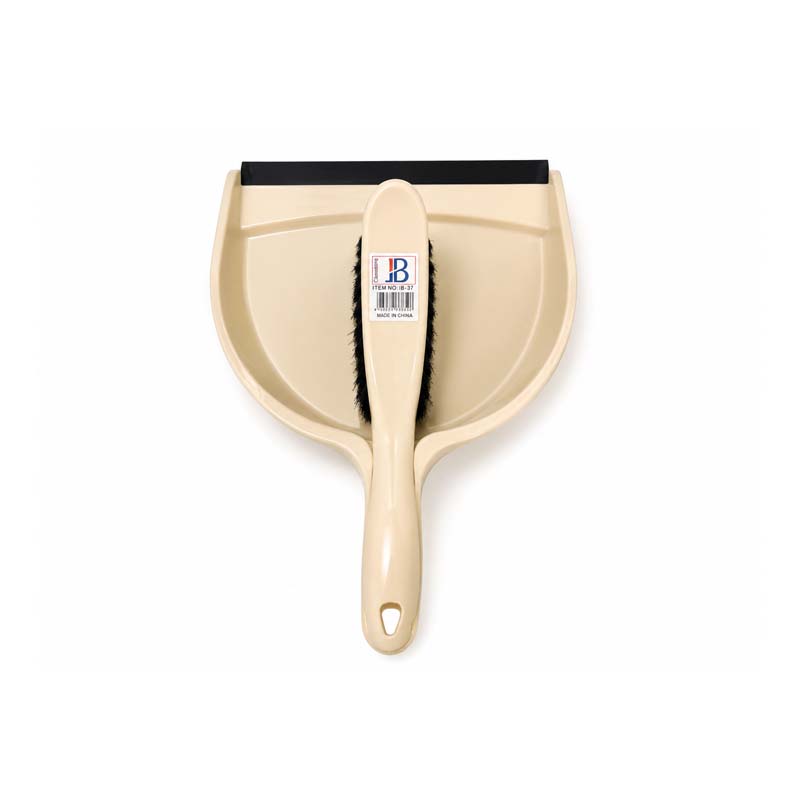 Dustpan and Hand Brush Cleaning Set - Practical Design - Multiple Colors