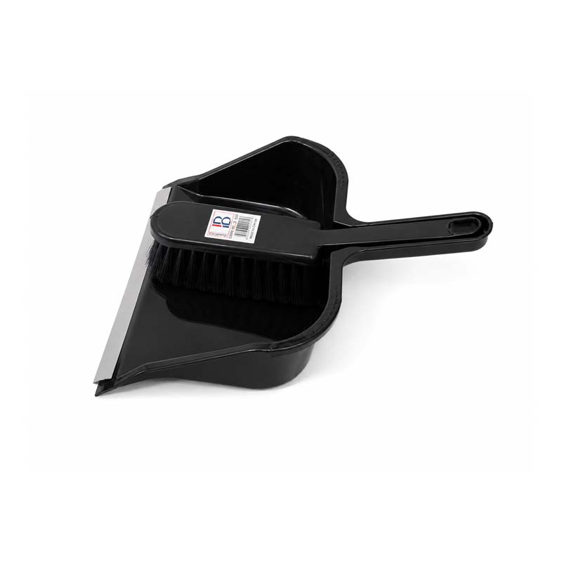 Dustpan and Hand Brush Cleaning Set - Practical Design - Multiple Colors