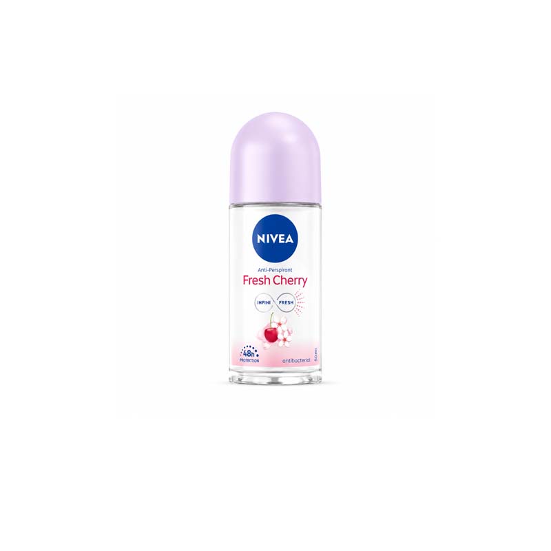 Nivea Fresh Cherry Anti-Perspirant Roll-On - 50 ml