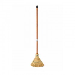 Palm Broom with Wooden Handle