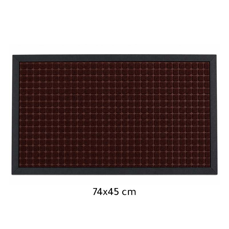 دعاسة باب مستطيلة بني 74×45 سم