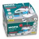 طقم ممسحة ارضيات موبـا MOPA بخزان مزدوج لفصل الماء النظيف عن المتسخ مع نظام العصر بالطرد المركزي ومقبض ستانلس ستيل طقم ممسحة ارضيات موبـا MOPA بخزان مزدوج لفصل الماء النظيف عن المتسخ مع نظام العصر بالطرد المركزي ومقبض ستانلس ستيل