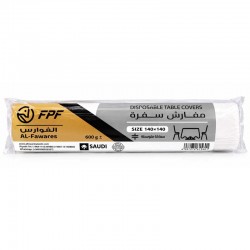 FPF Plain White Table Covers 140 cm FPF Plain White Table Covers 140 cm