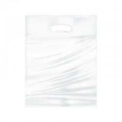 كيس بلاستيك شفاف بيد داخلية 30×25 سم - قابل للتحلل - 1 كجم