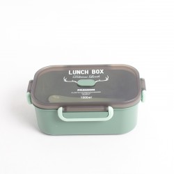 صندوق غداء ( لانش بوكس 1000مل- اللون عشوائي