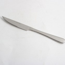 طقم سكين فضي ثقيل 6 حبات 