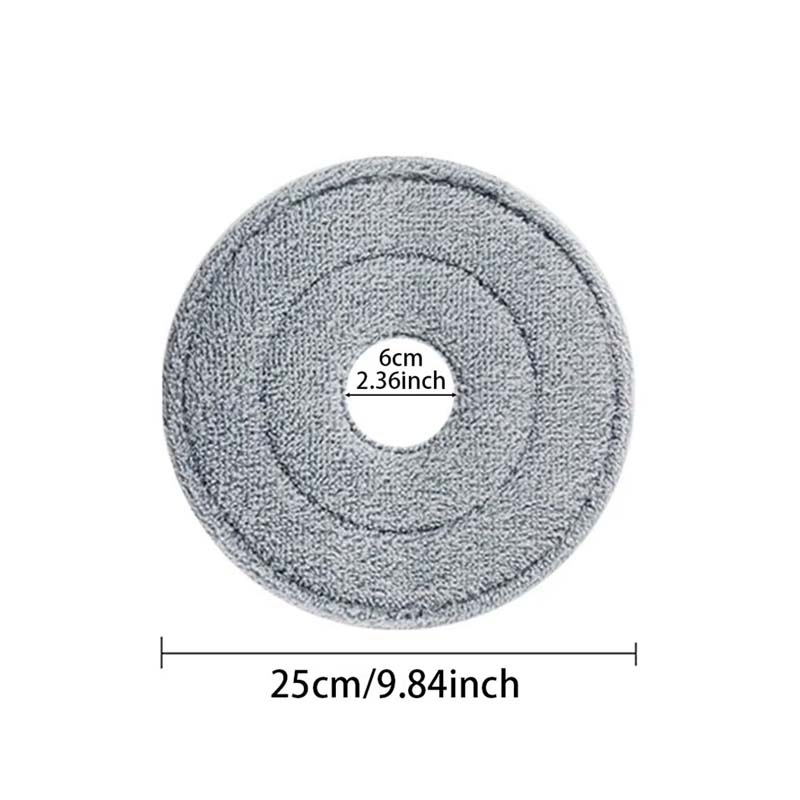 غيار ممسحة دائرية ذكية بعزل الماء المتسخ عن النظيف