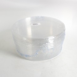 علب بلاستيك دائري بغطاء حزمة 5 حبة (TH-5010)